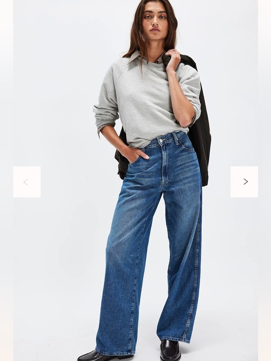 MOTHER Denim - MOTHER SUPERIOR NWT The Delinquent Nerdy Riches to Rags Jeans 27